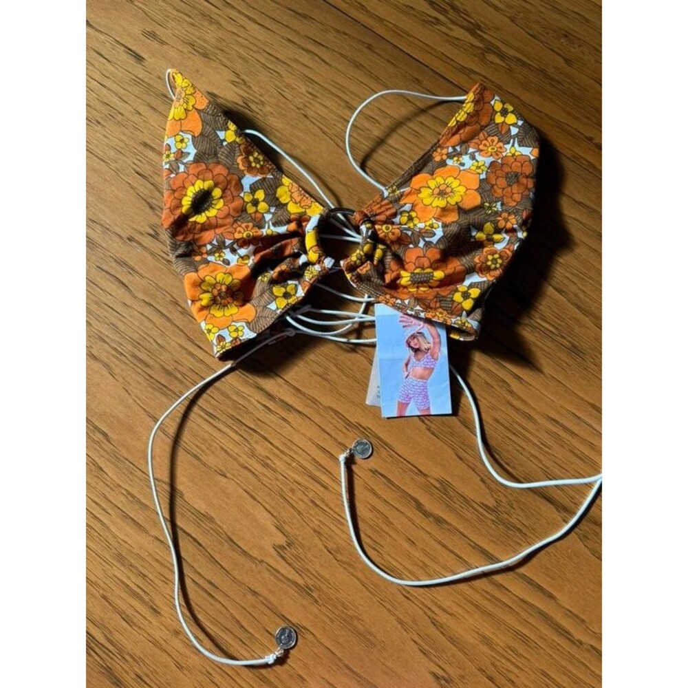 NWT her pony strappy going out festival top